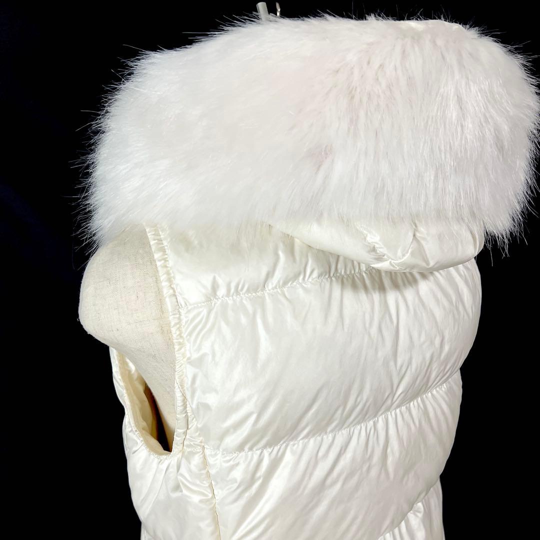 『未使用級』MONCLER GALLINULE ダウンベスト パール サイズ0