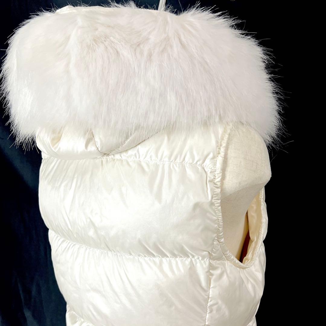 『未使用級』MONCLER GALLINULE ダウンベスト パール サイズ0