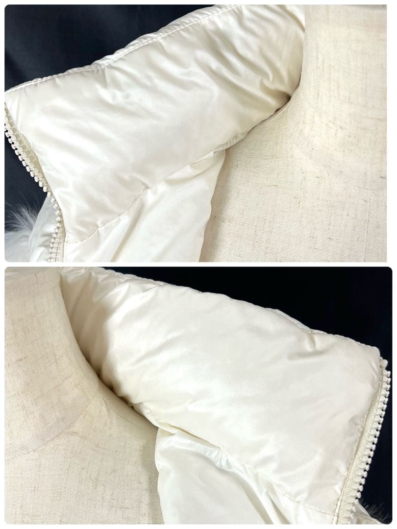 『未使用級』MONCLER GALLINULE ダウンベスト パール サイズ0