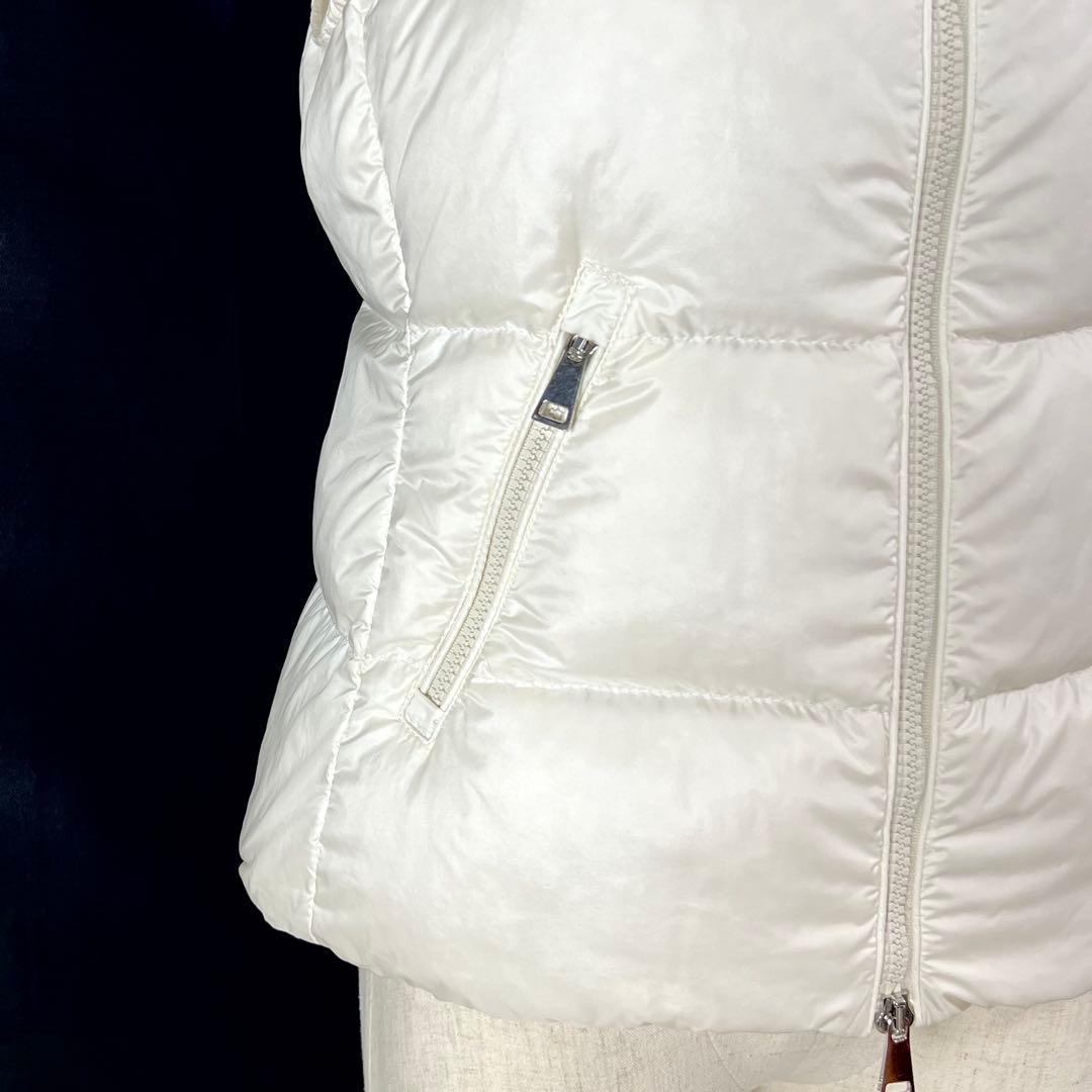 『未使用級』MONCLER GALLINULE ダウンベスト パール サイズ0