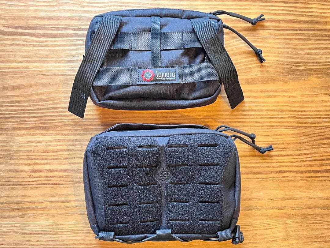 【TTGD】TORTOISE POUCH【BLACK】