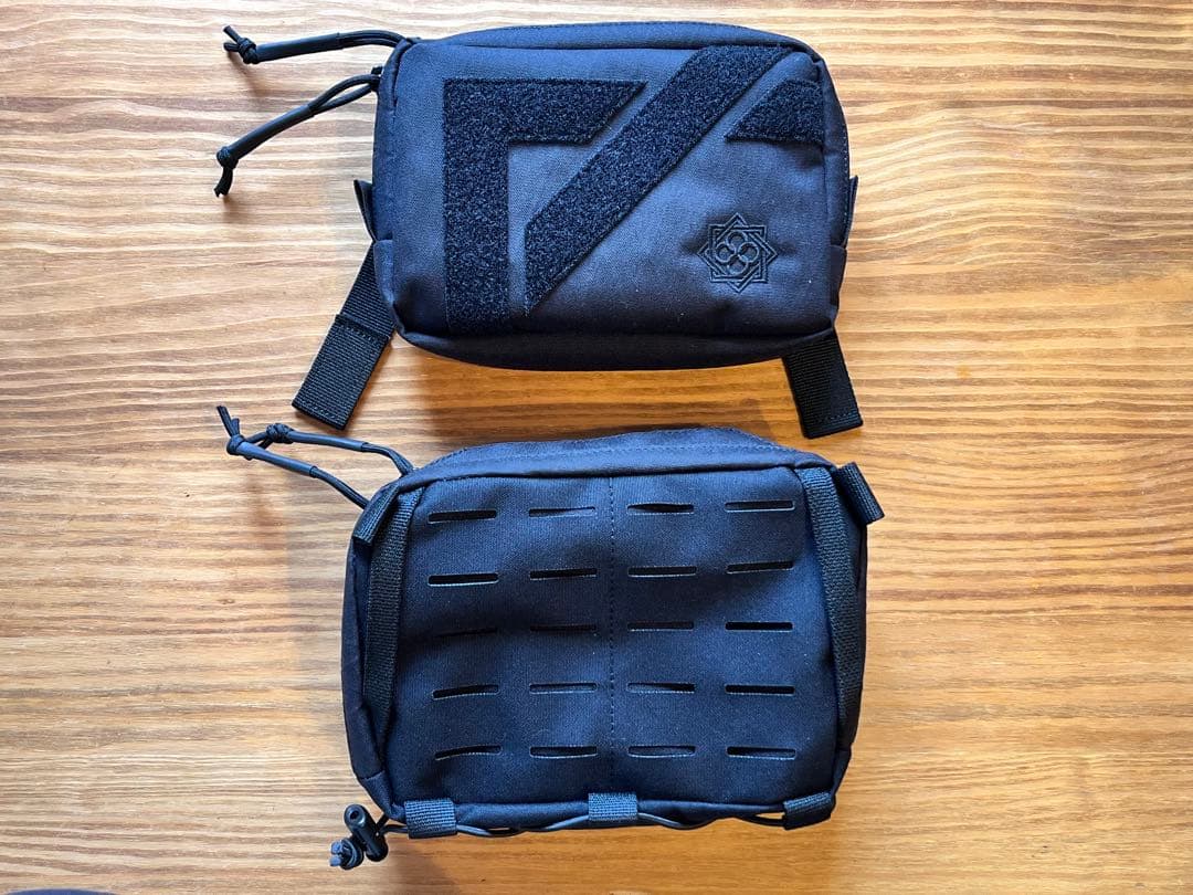 【TTGD】TORTOISE POUCH【BLACK】