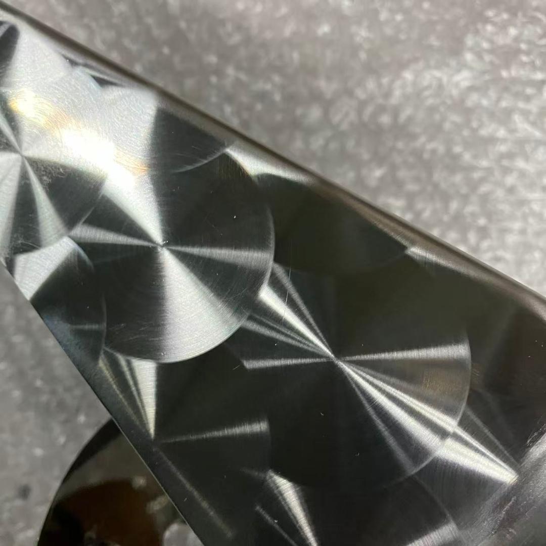 0591 一文字型スピンナー ウロコ柄 19.5インチ 3穴4穴兼用 2個セット