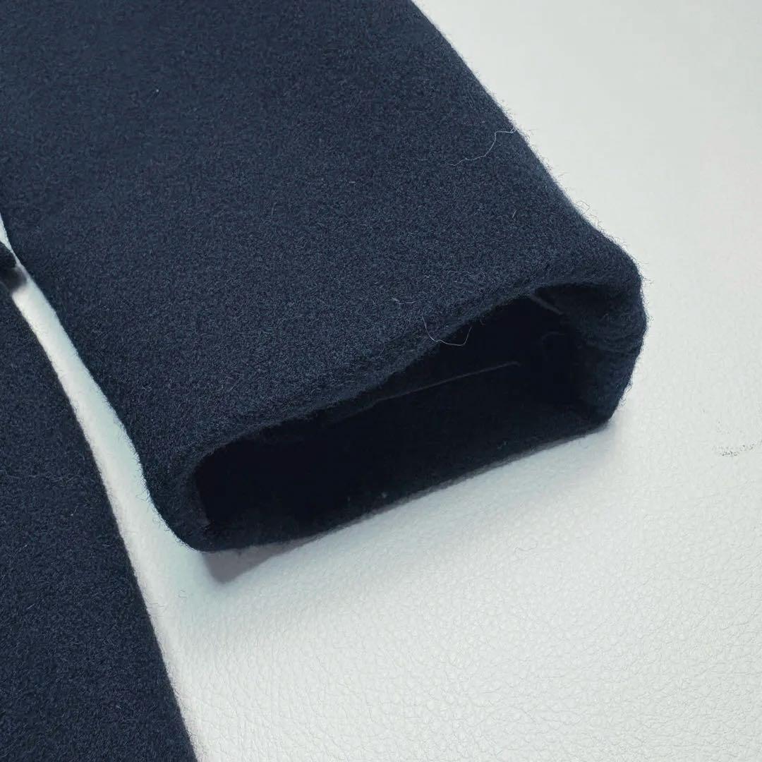 【未使用しつけ付】ポールスミス メルトンウールコート ビジネス ネイビー L