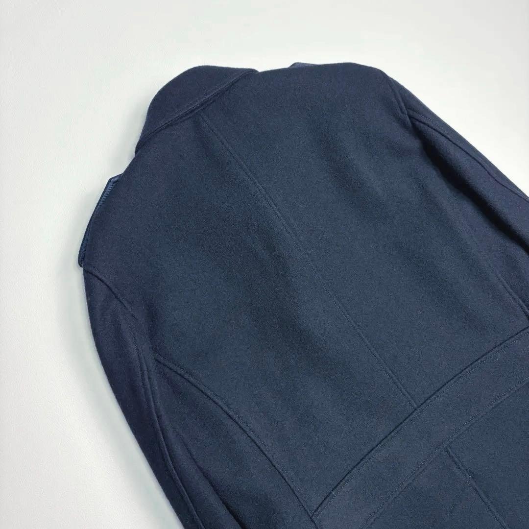 【未使用しつけ付】ポールスミス メルトンウールコート ビジネス ネイビー L