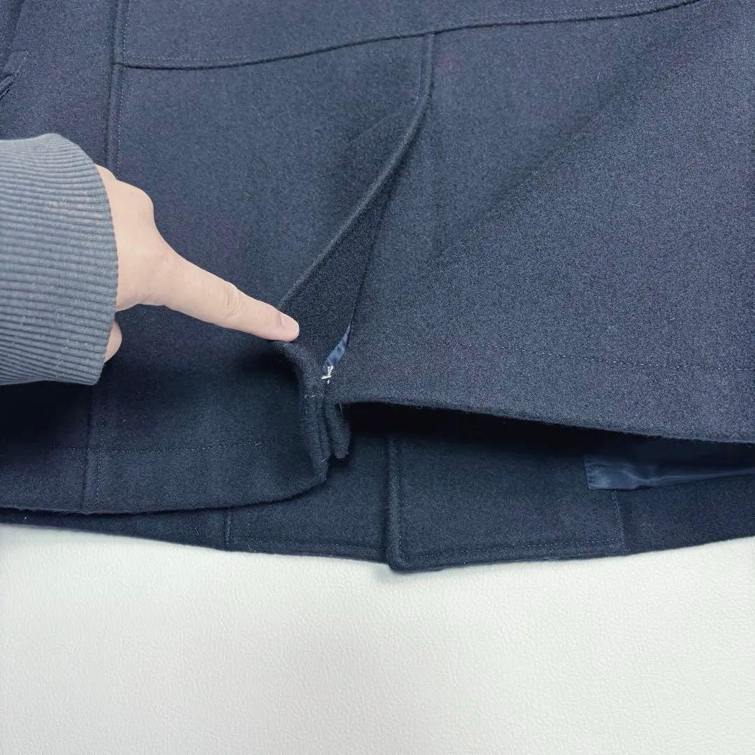 【未使用しつけ付】ポールスミス メルトンウールコート ビジネス ネイビー L