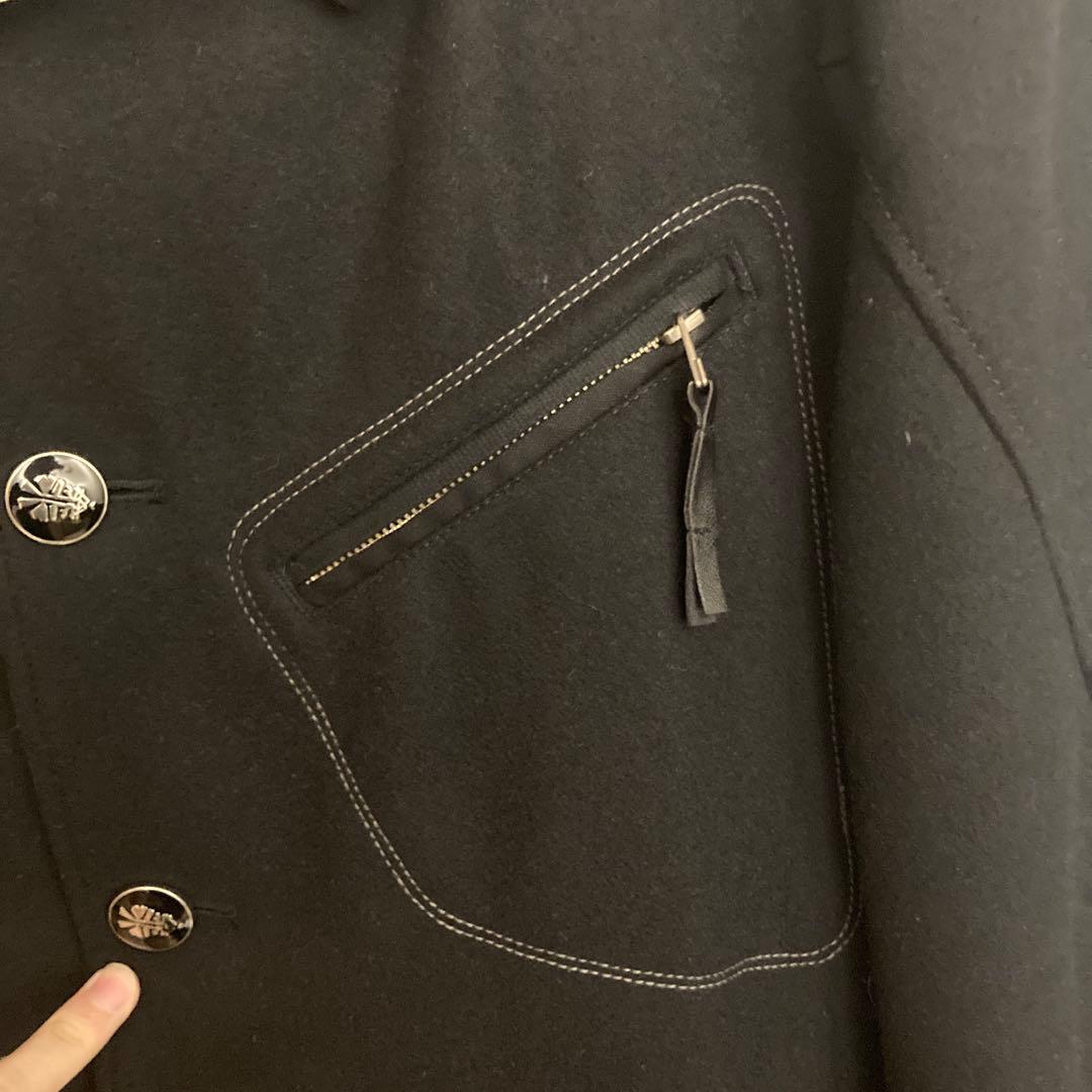 MARITHE + FRANCOIS GIRBAUD ピーコート　ダークウェア