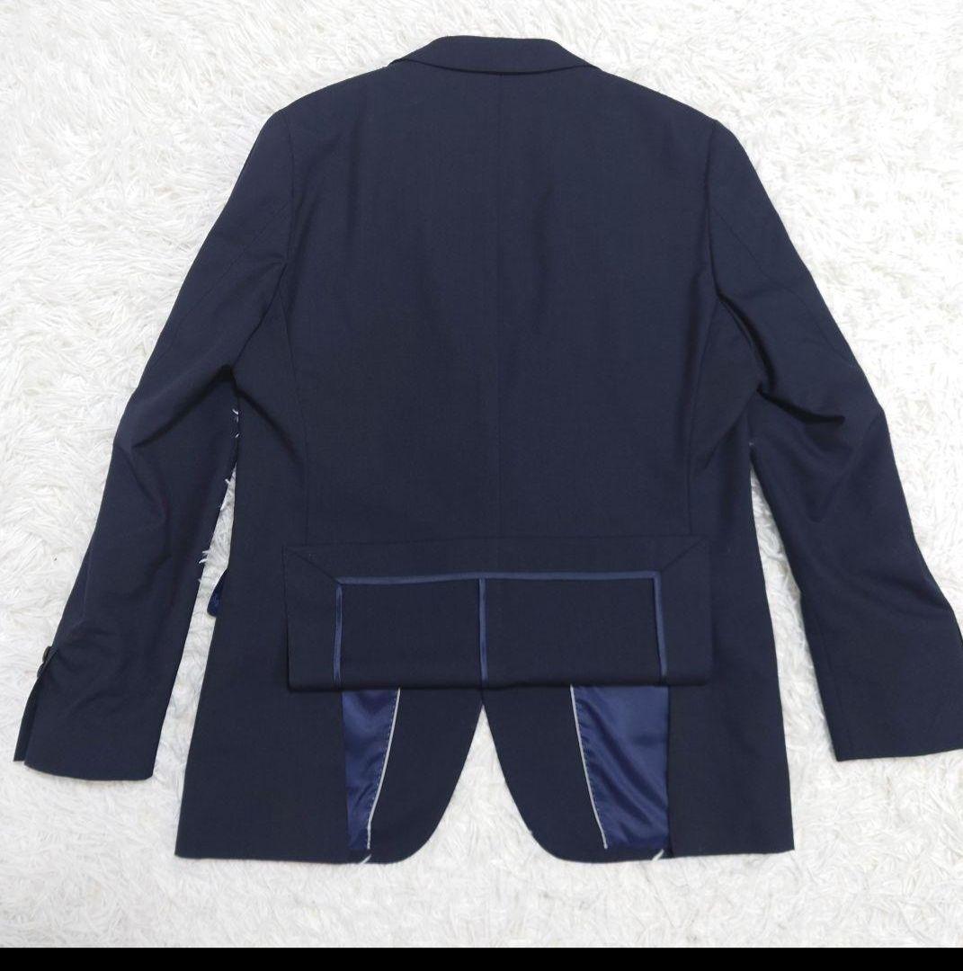 大きめサイズ　スーツセレクト　セットアップ　スーツ　ネイビー　AB7　XL相当