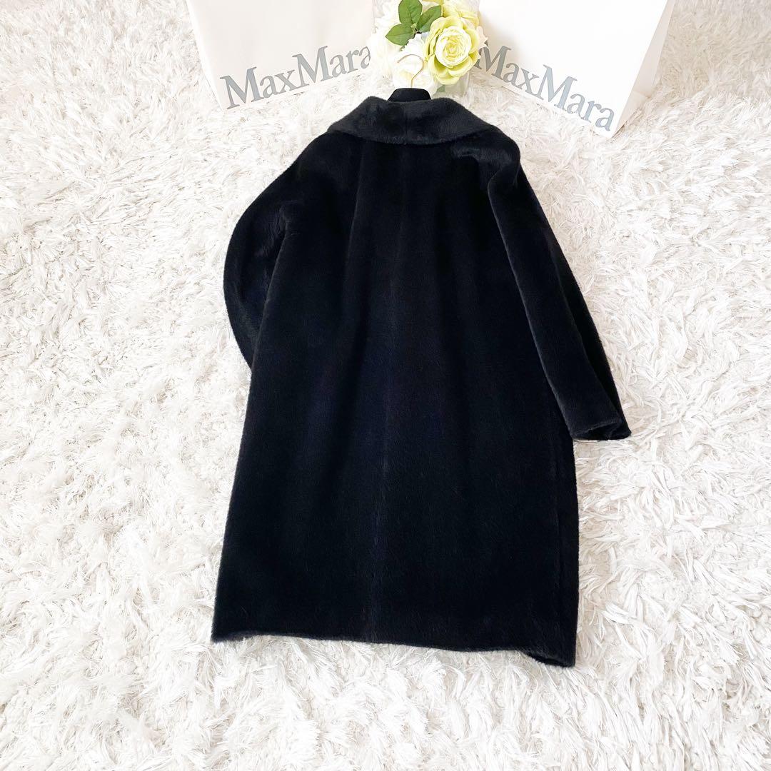 ★新品同様★マックスマーラ S MaxMara テディコート★ブラック