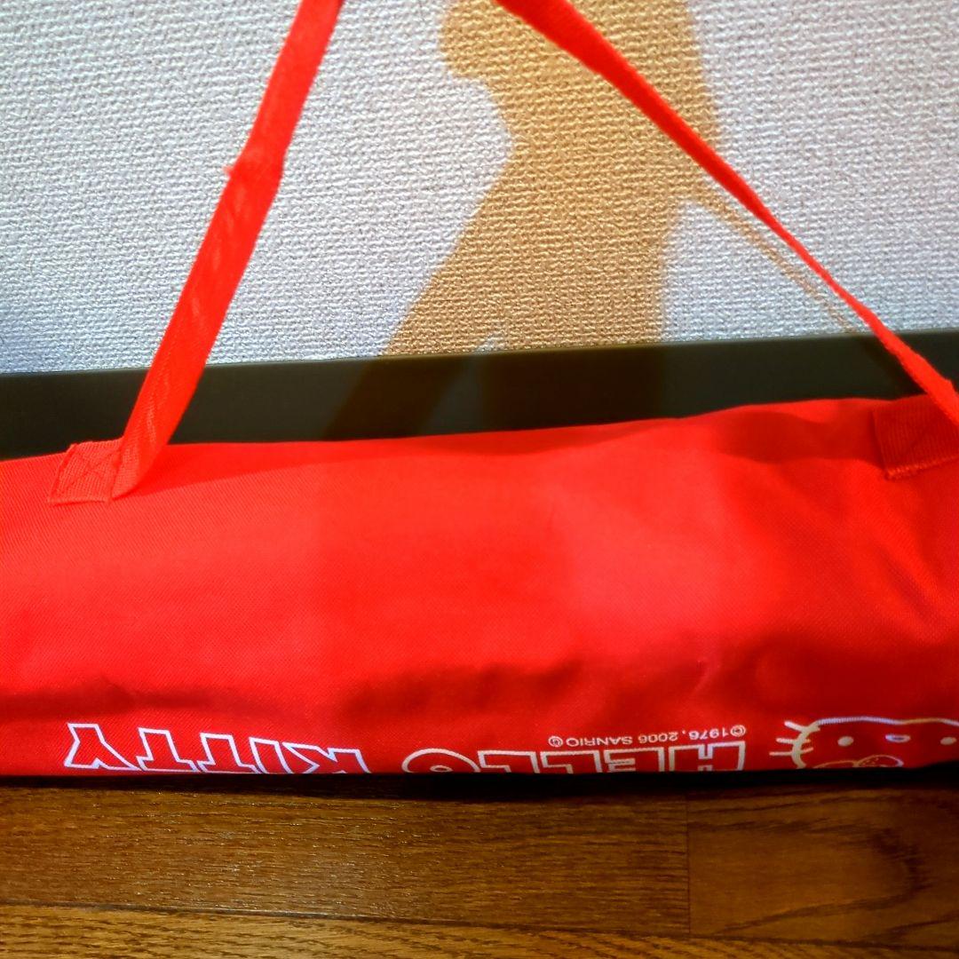 希少　平成レトロ　サンリオキティーちゃん 折りたたみチェア　収納ケース付き