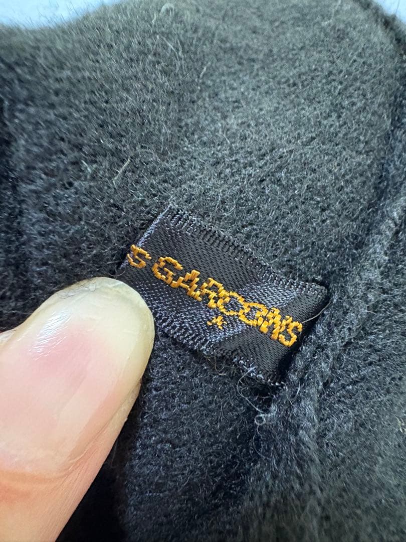 コムデギャルソン ニットロンググローブ