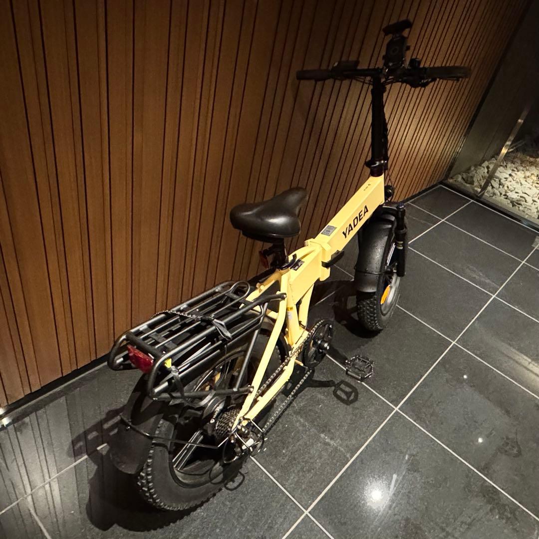 【美品】YADEA HNT-01　電動アシスト自転車　ベージュ