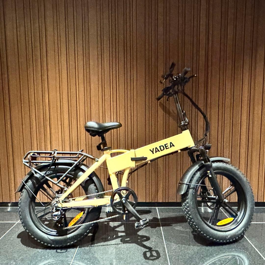 【美品】YADEA HNT-01　電動アシスト自転車　ベージュ