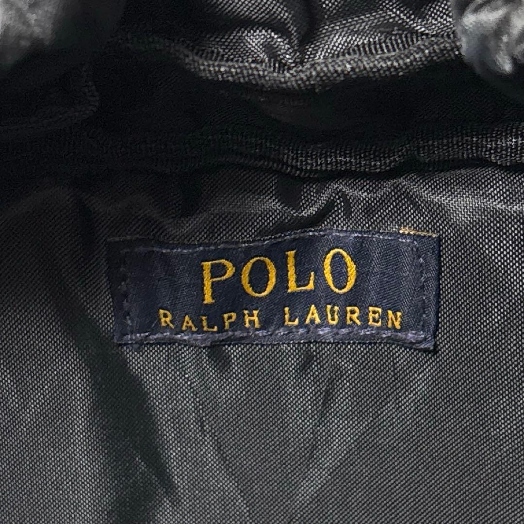 美品☆【ポロラルフローレン】ポニー　ブラック　バックパック　リュック　y2k