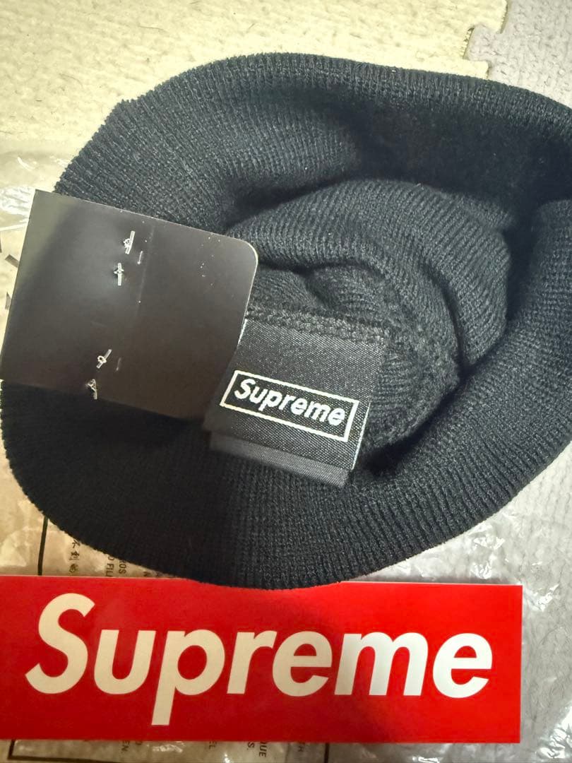 Supreme New Era® Box Logo Beanie \"Black