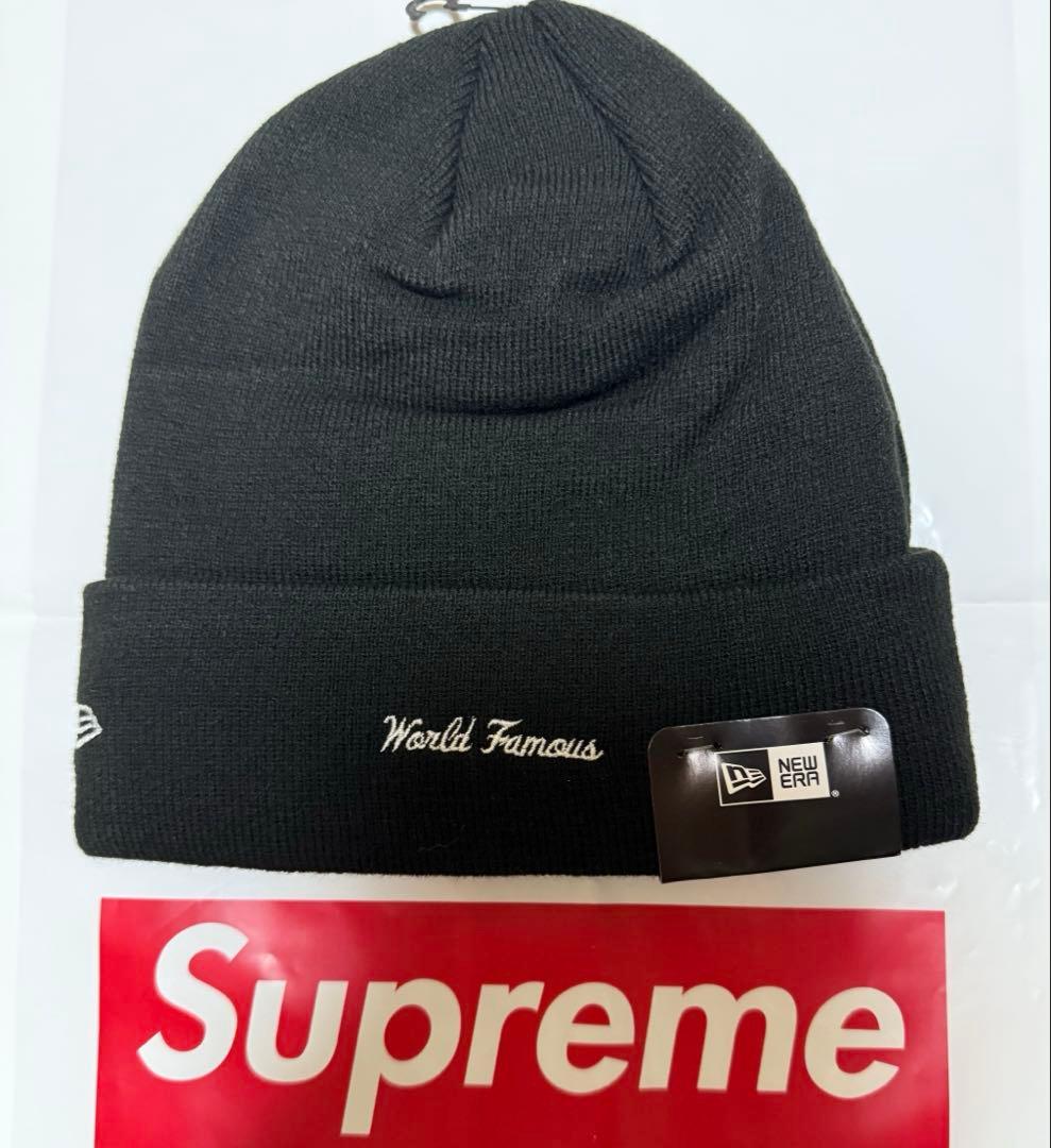 Supreme New Era® Box Logo Beanie \"Black