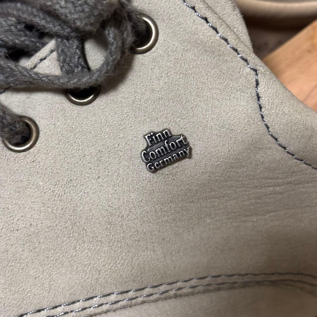 【希少】Finn Comfort フィンコンフォート　ヌバック　外反母趾　健康靴
