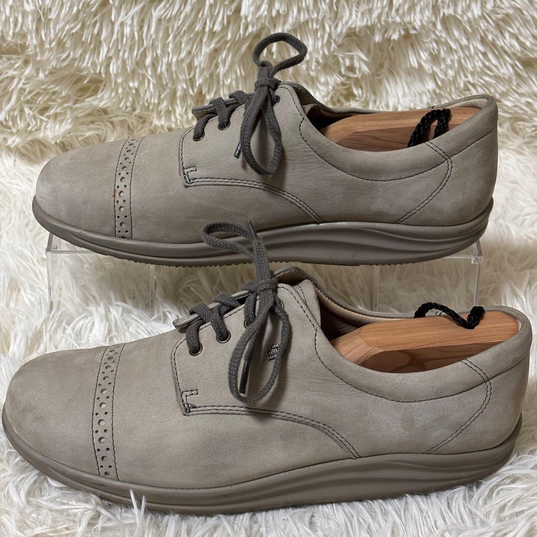 【希少】Finn Comfort フィンコンフォート　ヌバック　外反母趾　健康靴