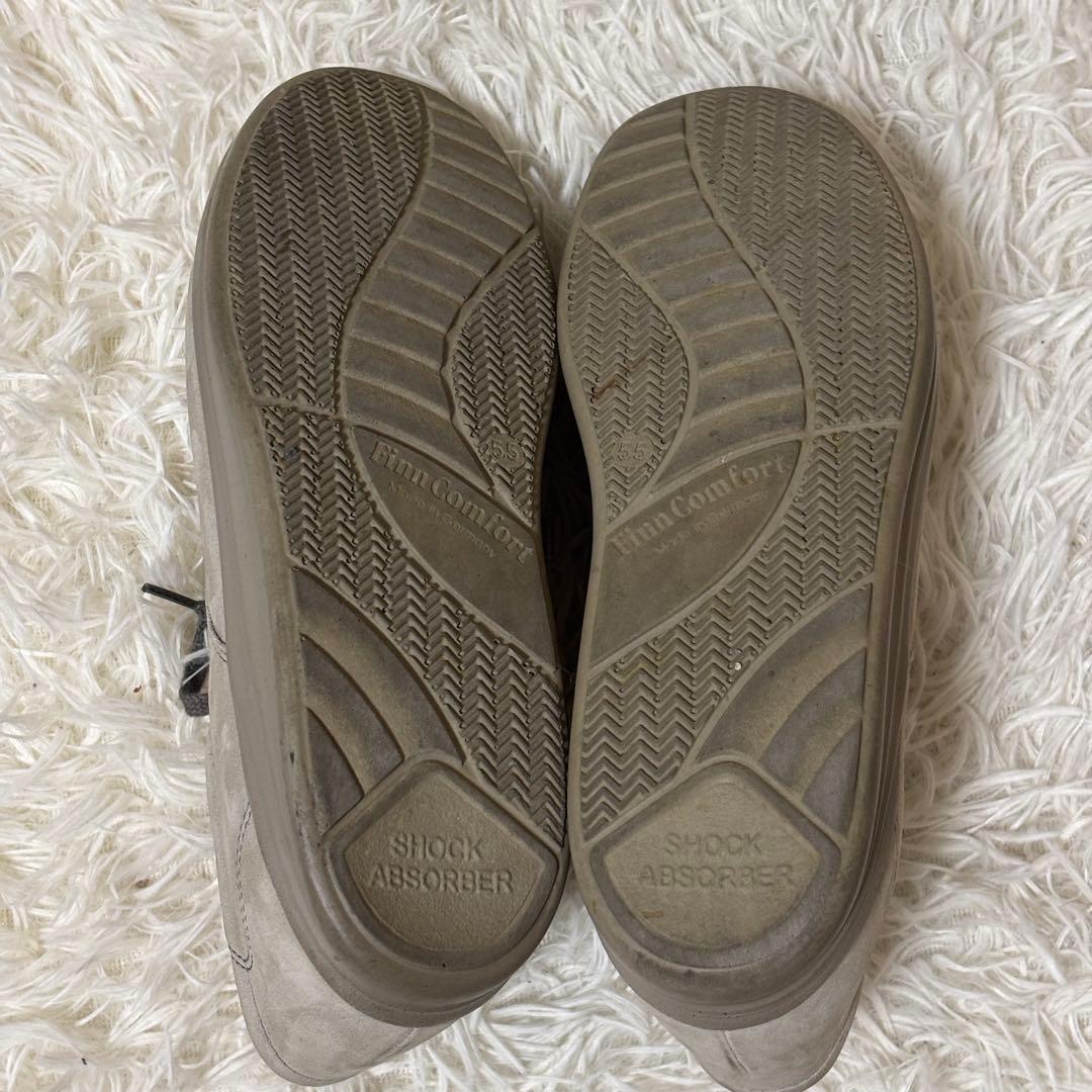 【希少】Finn Comfort フィンコンフォート　ヌバック　外反母趾　健康靴