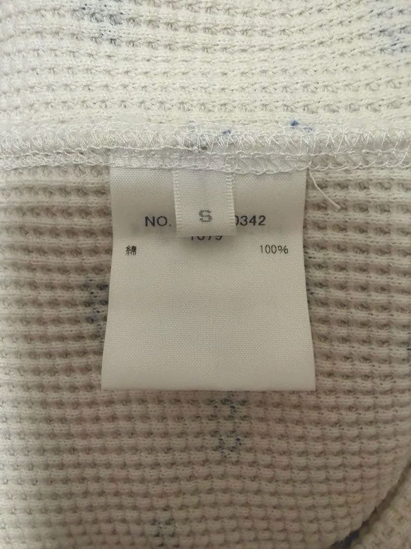 R.H. Vintage Love ワッフルプルオーバー リップ柄