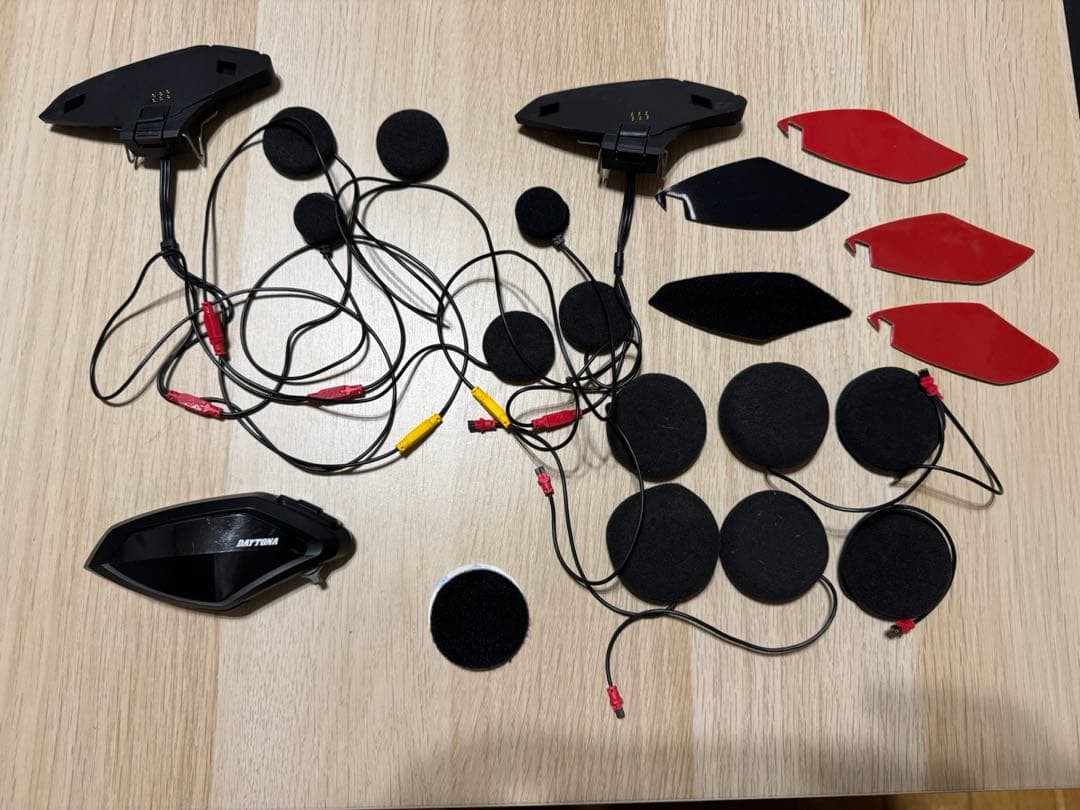 DAYTONA デイトナ DT-01 バイク用インカム　付属品多数