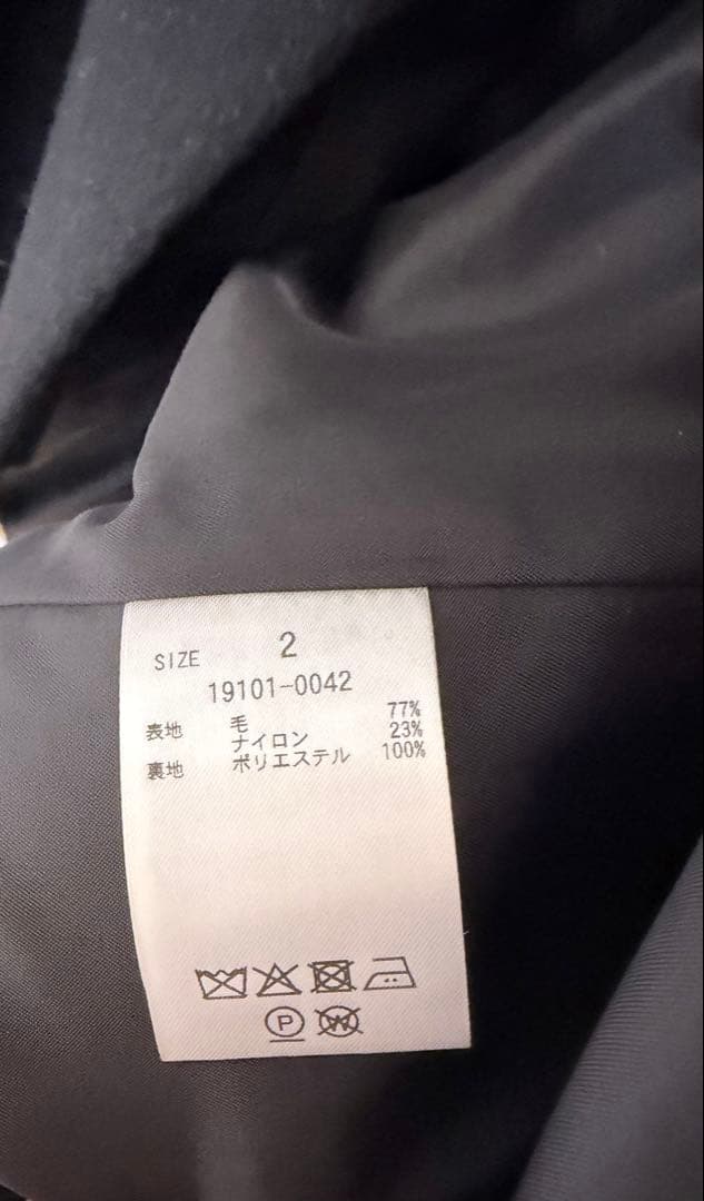 新品未使用CLANE DOUBLE WOOL LONG COAT