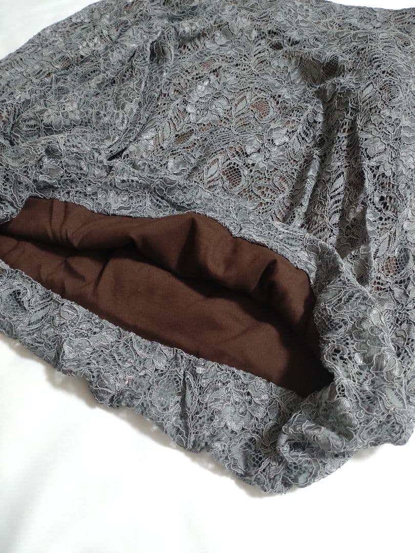 ブランド ノリコアラキ バルーン スカート 40 M ベビーアルパカ 5万