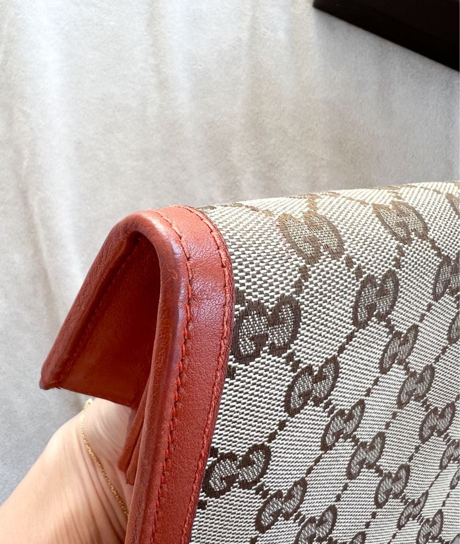 GUCCI グッチ GGキャンバス インターロッキングG 長財布 ダブルG GG