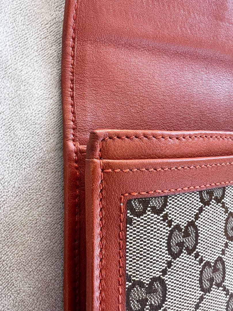 GUCCI グッチ GGキャンバス インターロッキングG 長財布 ダブルG GG