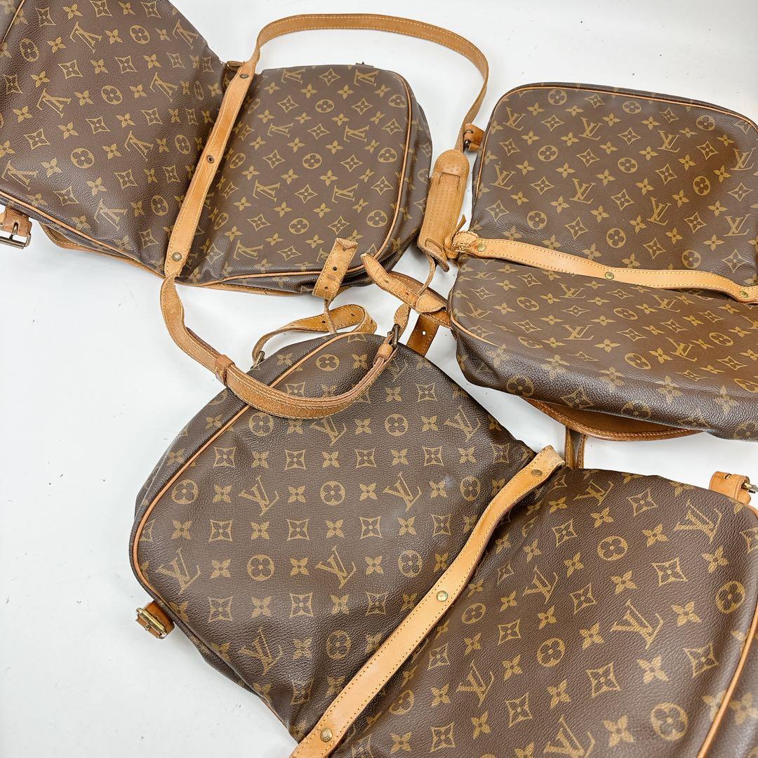 ルイヴィトン　モノグラム　ショルダーバッグ　ソミュール30 おまとめ3点
