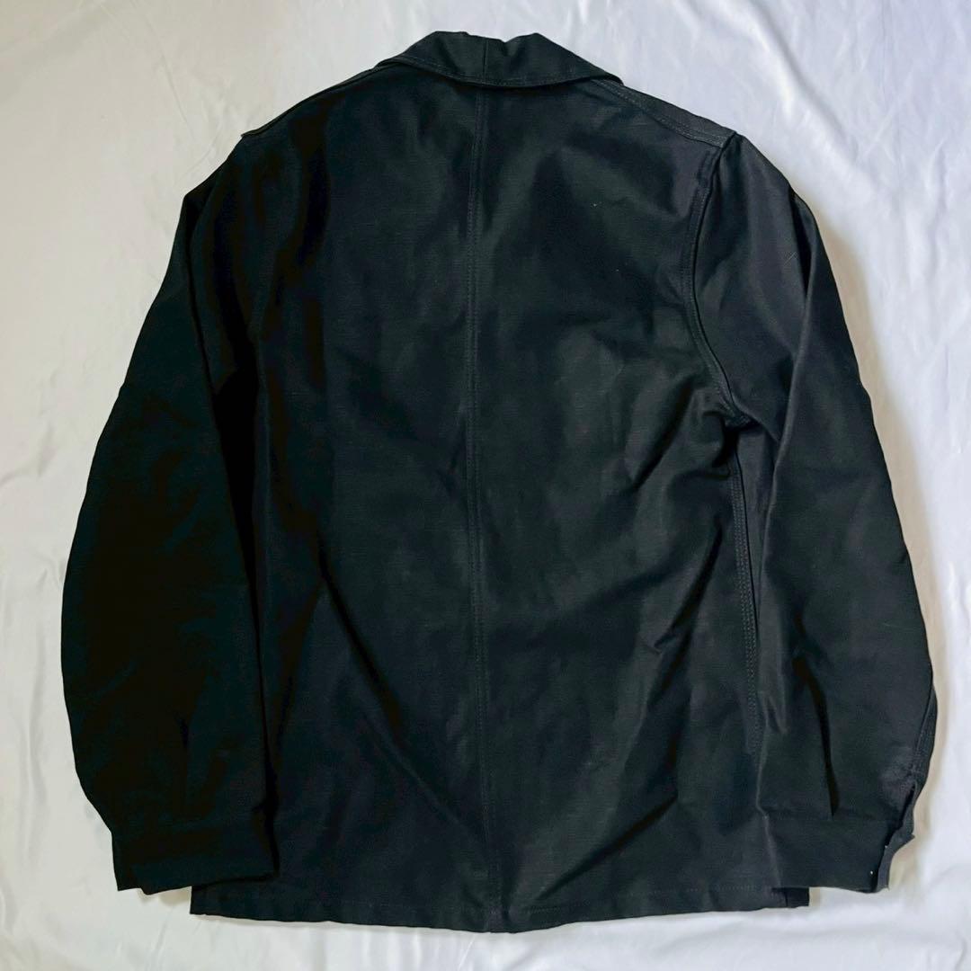 美品 Le Laboureur ラブルール ブラック モールスキン カバーオール