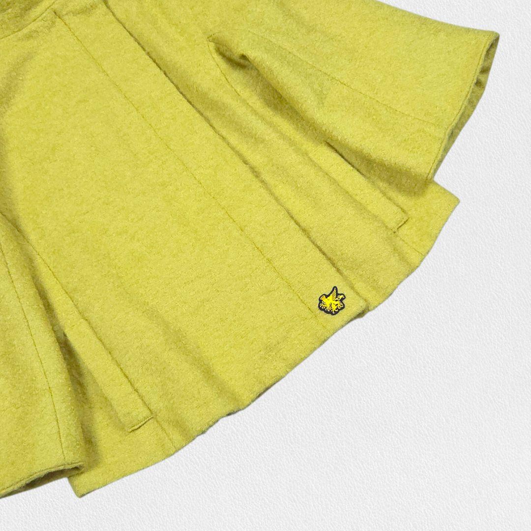 ジャケット・アウター CELINE Yellow Mohair Coat Jacket