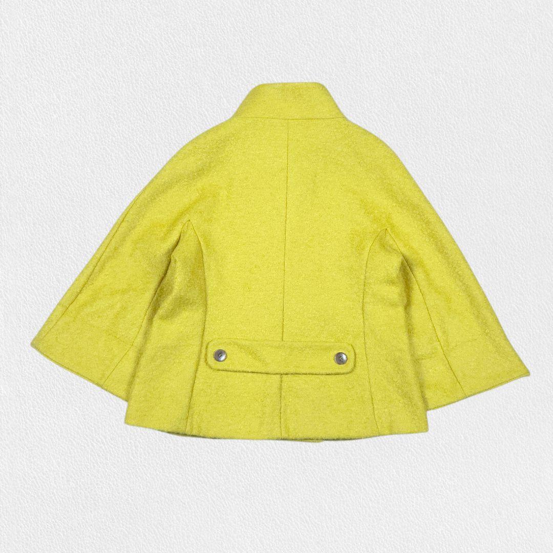 ジャケット・アウター CELINE Yellow Mohair Coat Jacket
