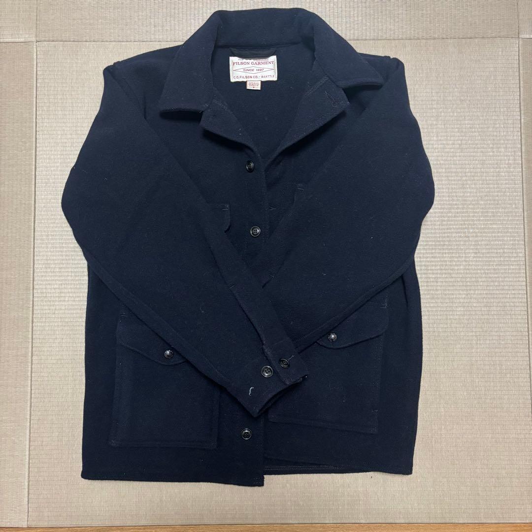 【新品未使用】タグ付FILSON マッキーノクルーザージャケット　Sサイズ