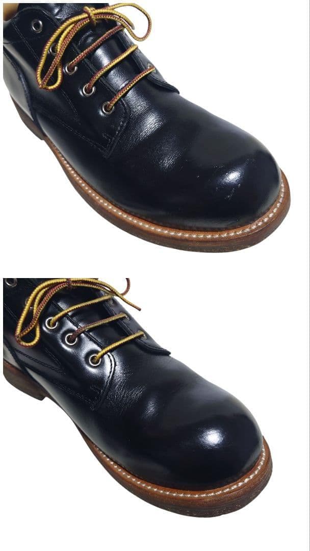 スローウェアライオン オックスフォード レザー 革靴 S 黒