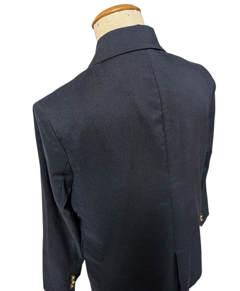 Noble 定価3.4万　麻ストレッチダブルブレストジャケット