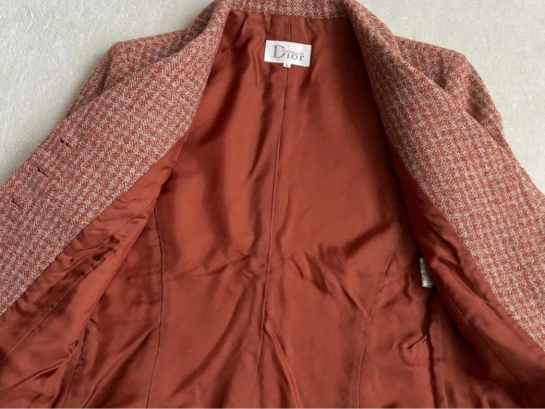 【極美品】クリスチャンディオール ツイード ジャケット ビンテージ レトロ