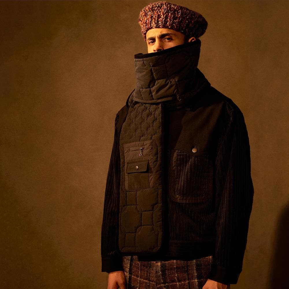 【LAVENHAM × NICHOLAS DALEY】ラベンハムコラボ スカーフ