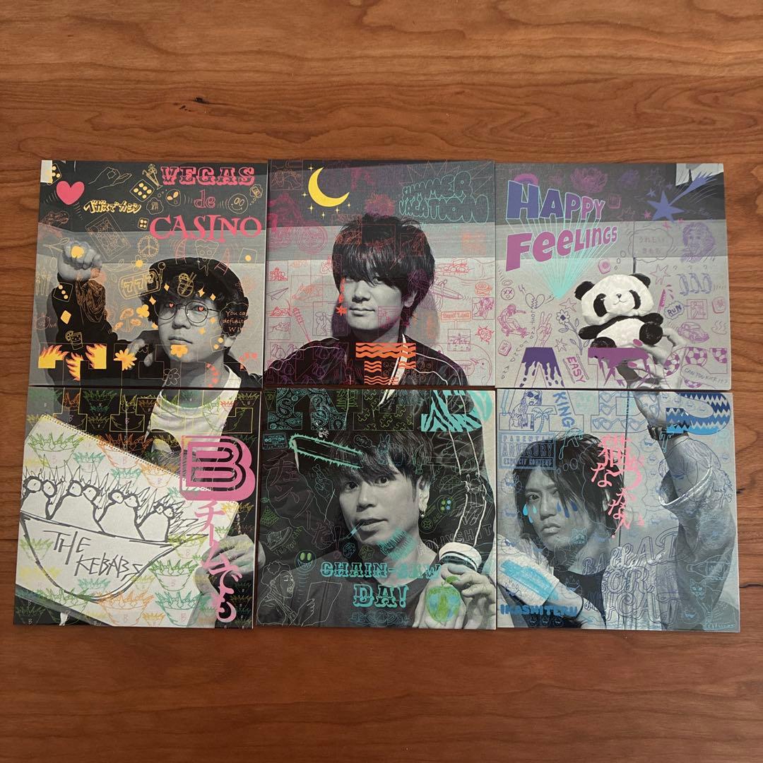 【THE KEBABS】月刊THE KEBABS（廃盤、全6CD）