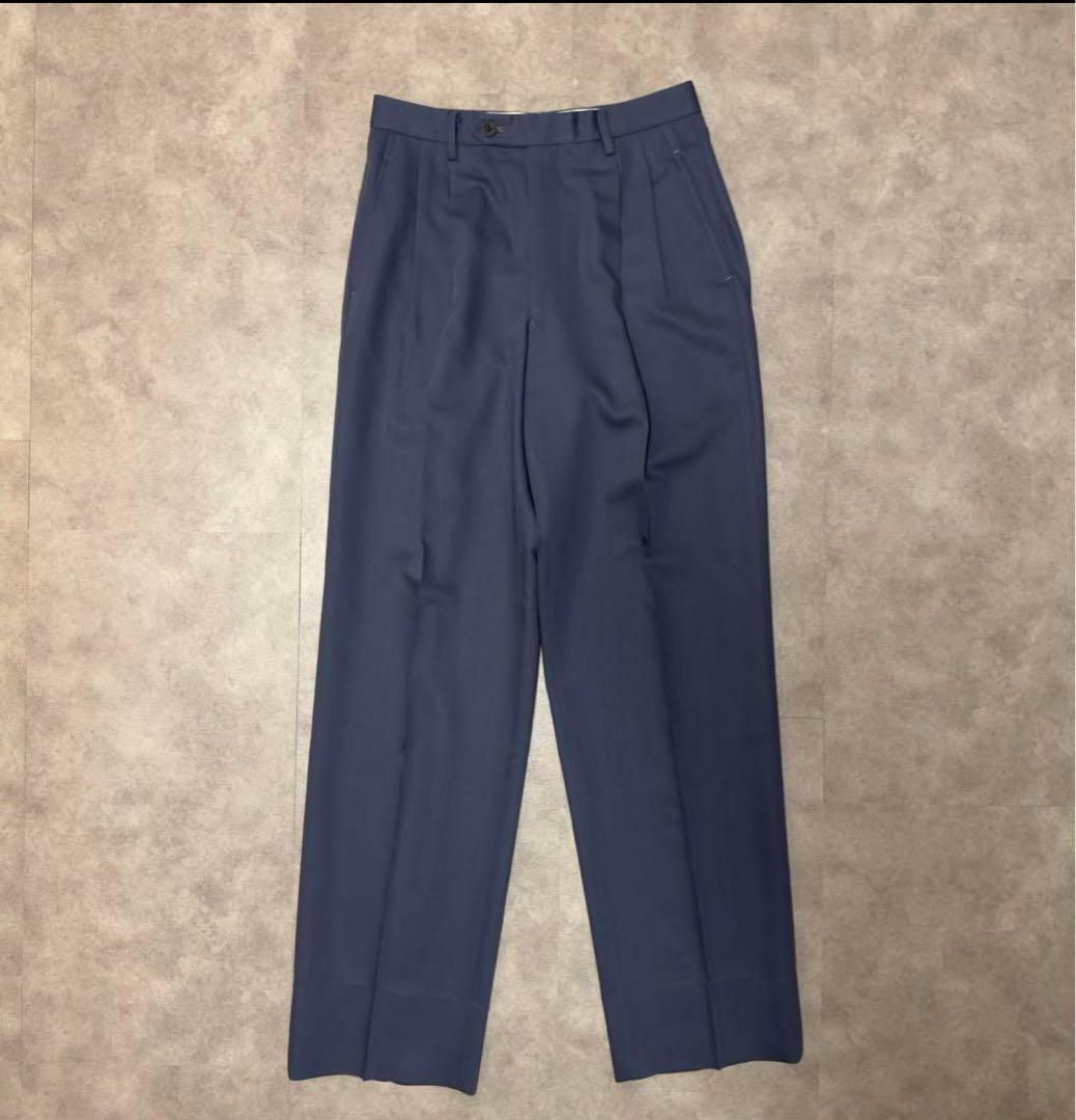 【一点物】made in Japan ダブル　セットアップ　auralee