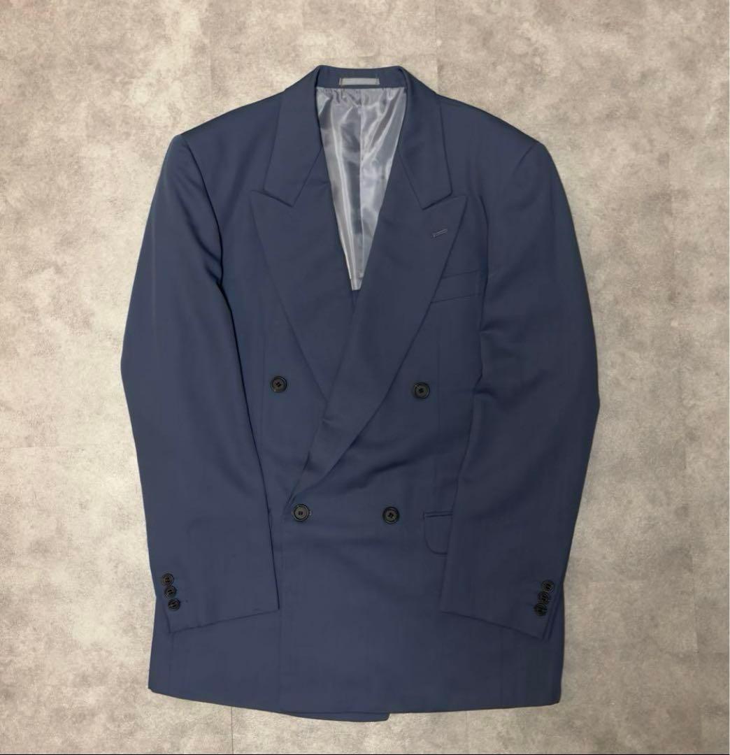 【一点物】made in Japan ダブル　セットアップ　auralee