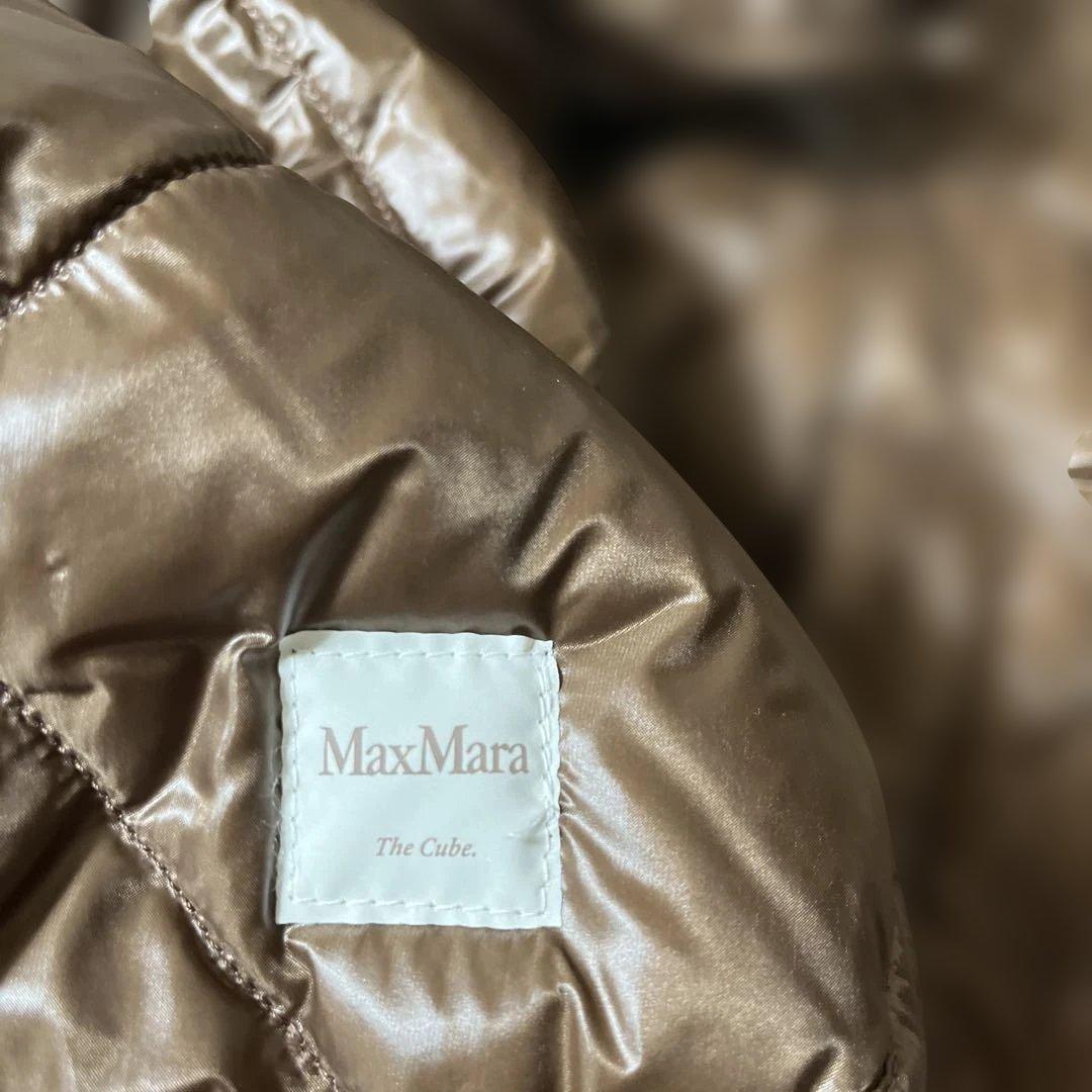 未使用級 Max Mara albi キルティングケープキルティングポンチョL