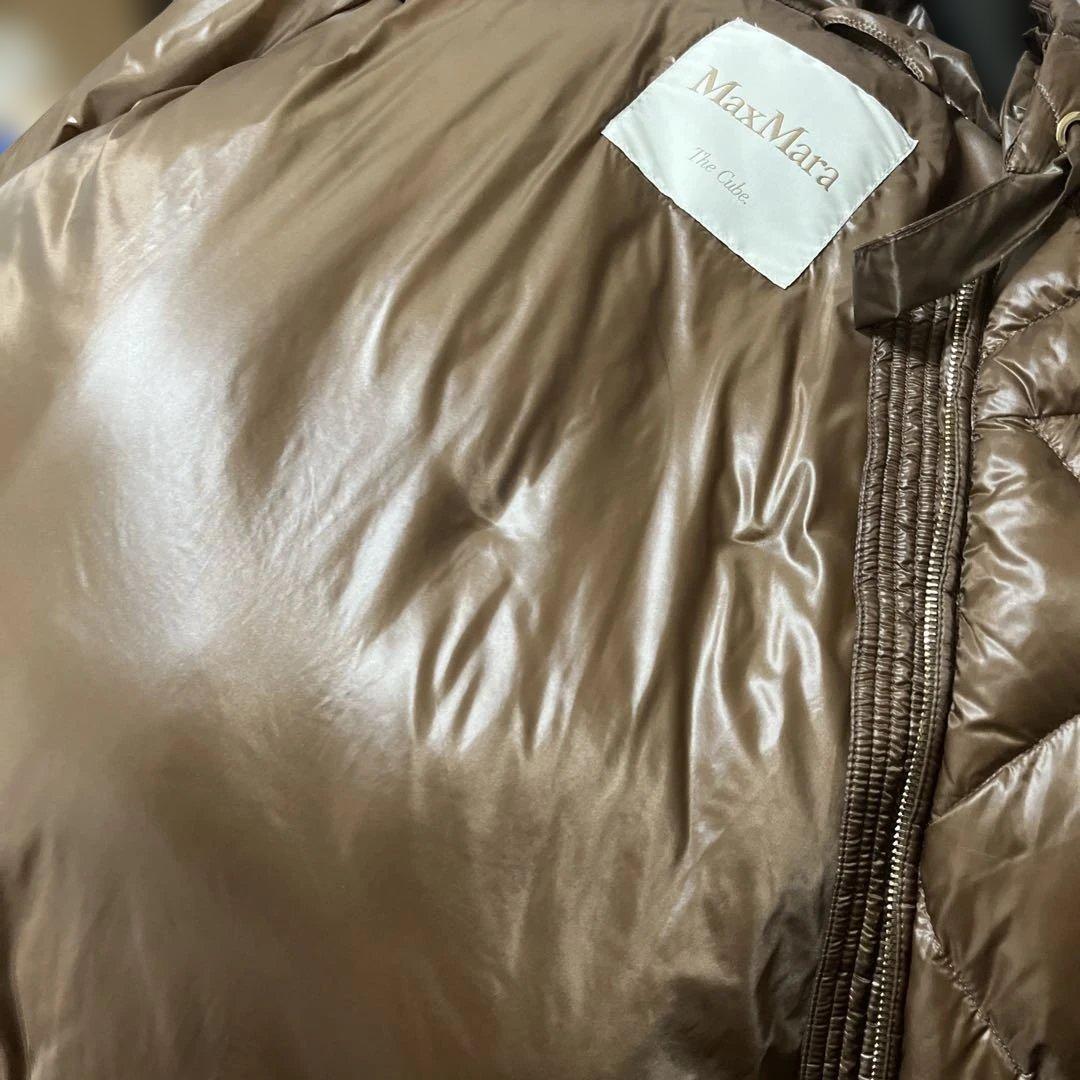 未使用級 Max Mara albi キルティングケープキルティングポンチョL