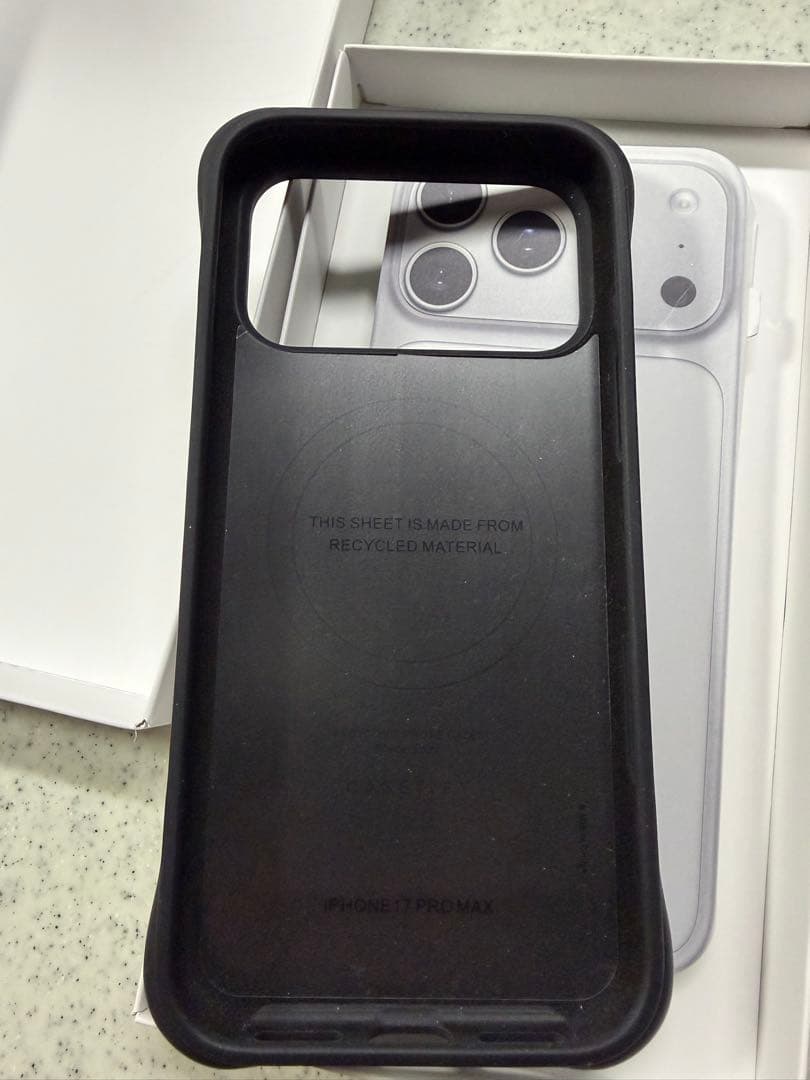 CASETIFY iPhone17proMaxシリコンケース グリップセット