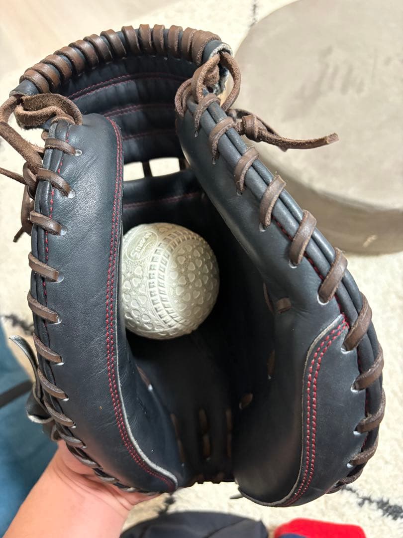 の*り様 【使用回数2回】SSKプロエッジ軟式キャッチャーミット