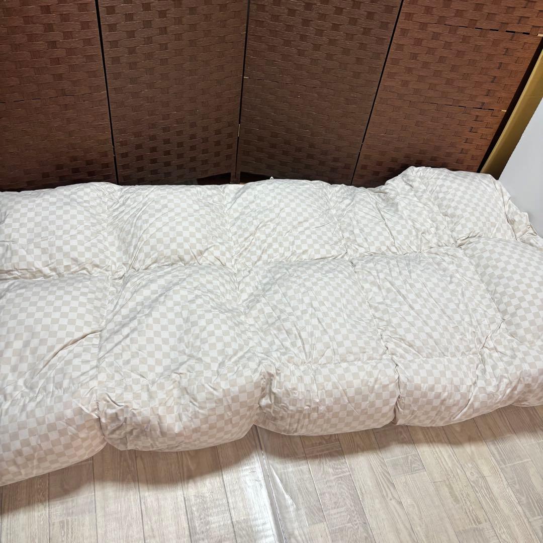 西川リビング　羽毛布団　ダウン90% DL ハンガリー　シルバーグースダウン