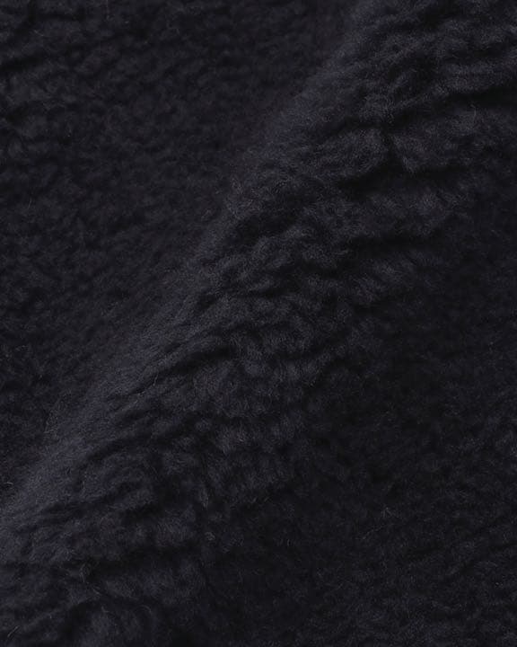 新品★セオリーリュクス★ネイビー ボア パイルチェスターコート テディベアコート