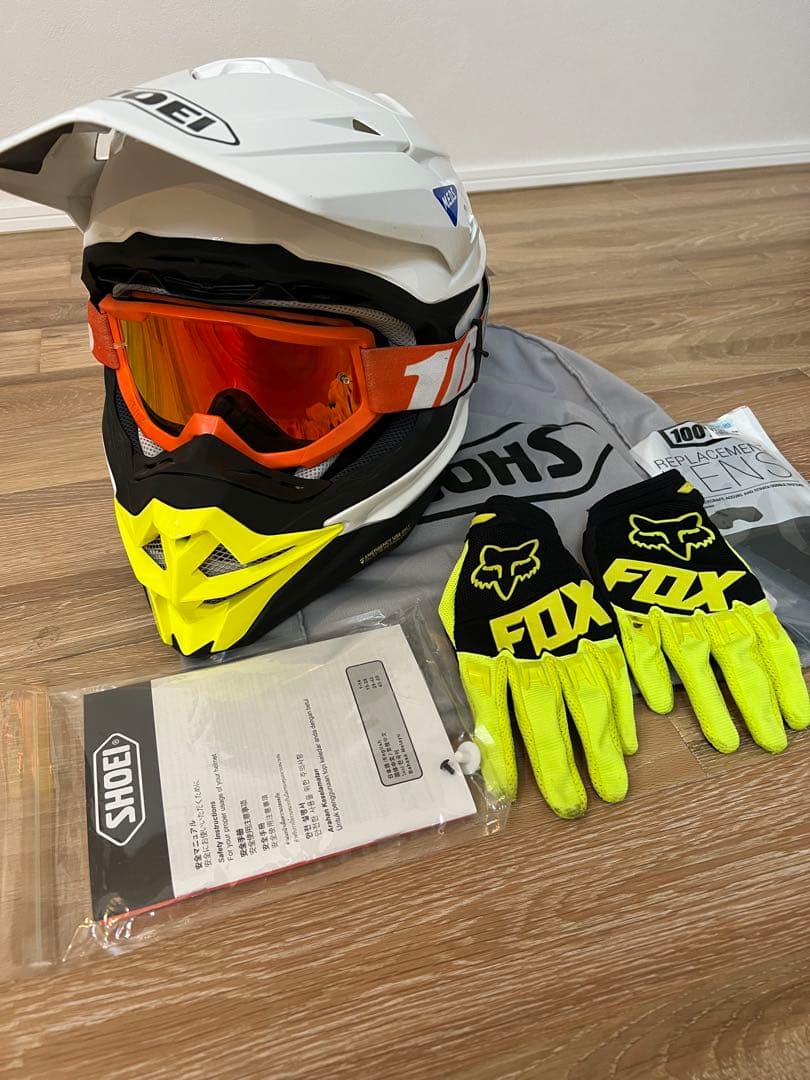 SHOEI オフロード ヘルメット VFX-WR 【59cm】L セット