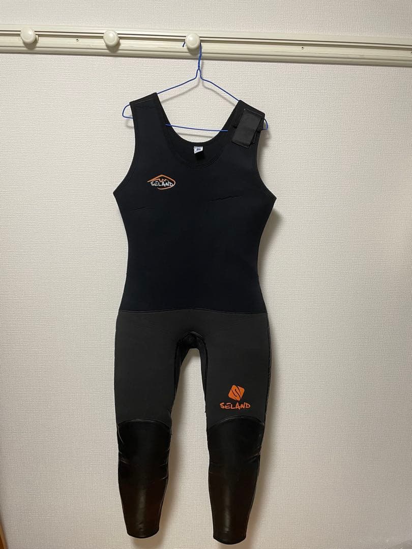ウエットスーツ　ロングジョン　5mm seland シーランド