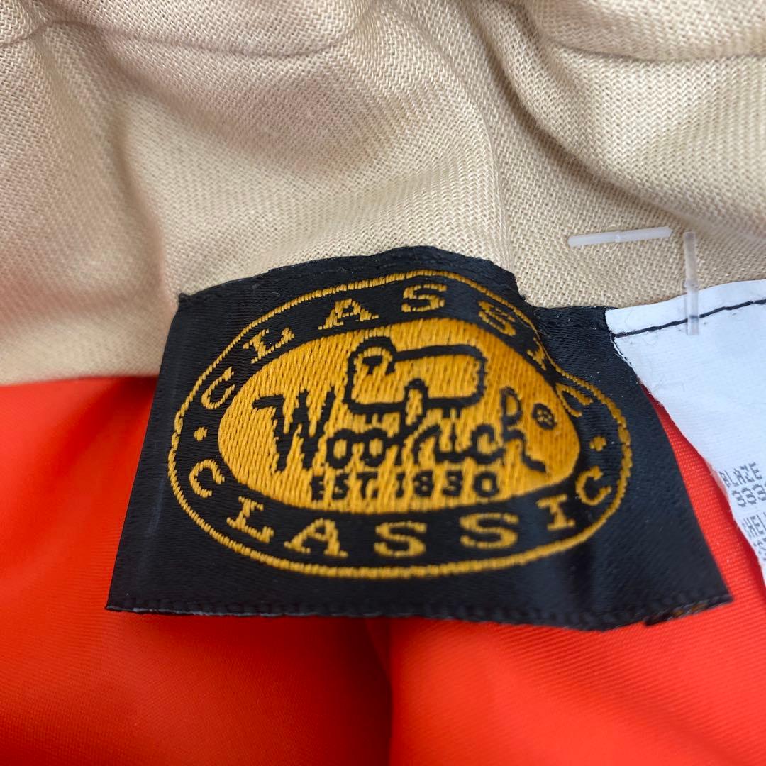 オレンジ 迷彩柄 カジュアルパンツ